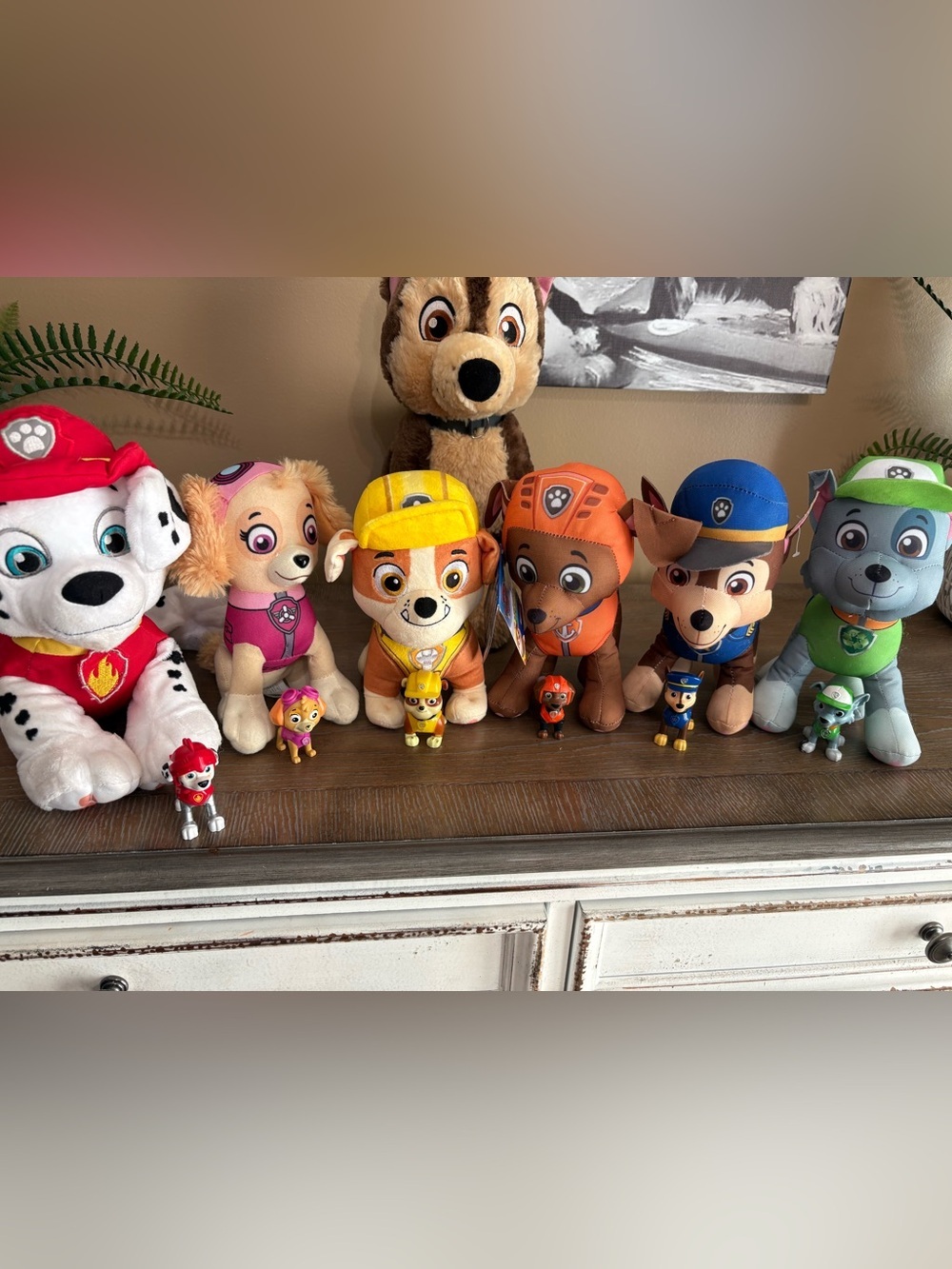 PAW PATROL LOT OF 13 PLUSH TOYS / AND‎ ACTION FIGURE CHARACTERS P2
